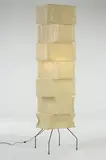 Isamu Noguchi, floor lamp, model #UF4-L10