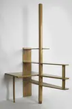 shelving for Baker Dormitory at MIT by Alvar Aalto, c. 1948, birch, sold Mar 2007