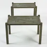 Philip and Kelvin Laverne, occasional tables, pair