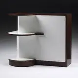 Donald Deskey, console from the Brown Palace Hotel, 1936, mahogany, lacquered wood