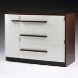 Donald Deskey, cabinet from the Brown Palace Hotel, 1936, mahogany, lacquered wood