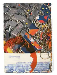 Pae White, Scrapestry 6, 2006, Farbige Baumwolle, gewebt