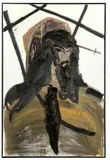 Jonathan Meese, DR. GODADDY, 2004, Öl auf Leinwand
