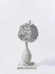 Tal R, Soya and Litchi, 2006, Bronze, bemalt