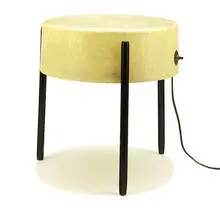 LAM, Lite-Table, c. 1950, Molded fiberglass
