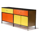 George Nelson, Pair steel Framed cabinets, 1956, Herman Miller