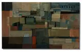 John Heliker, Capronica, 1955, Oil on board