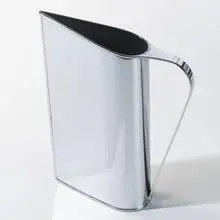 Normandie pitcher by Peter Müller-Munk, 1935, chrome-plated brass, sold Mar 2007