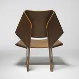 Grete Jalk, Laminated chair, 1963, laminated teak