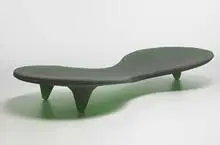 tray by Marc Newson, c. 1989, cast glass, sold Mar 2007