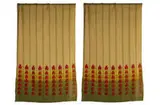 Frank Lloyd Wright, pair of curtains from the Albert Adelman House, Fox Point, Wisconsin