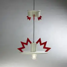 Santa Fe light fixture by Matteo Thun, 1983, glazed ceramic, sold Mar 2007