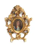 Dutch School, Portrait of a gentleman, bust-length, in a lace cravat