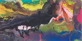 Flow (P16) by Gerhard Richter, 2016, Digitaler Farbfotoabzug auf Diasec, sold Jun 2021