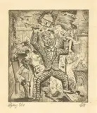 Otto Dix, Der Lustmörder, 1920, Radierung auf Bütten