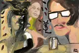 Jonathan Meese, YSL. YSL