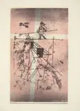 Paul Klee, Seiltänzer, 1923, Farblithografie auf BSB-Bütten