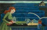 Rosa Loy, LOTUS, 2001, Öl auf Leinwand