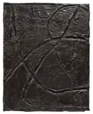Günther Förg, Ohne Titel (Relief), 1991, Bronze mit dunkelbrauner Patina