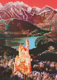 Andy Warhol, Neuschwanstein, 1987, Farbserigraphie auf leichtem Karton