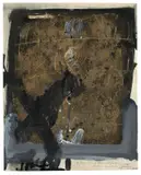 Antoni Tàpies, Ohne Titel, 1968, Gouache und Tuschpinsel auf Velin