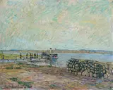 Theo von Brockhusen, Dampferbrücke an der Havel