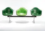 Charles and Ray Eames, Tandem Shell Seating, 1963, Herman Miller