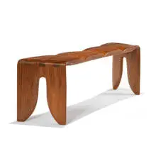 Michael Snow Jones, Bench, 2000, Hand dovetailed Walnut