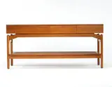Console by Greta Grossman, c. 1956, Glenn of California, sold Dec 2009