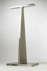 untitled (#311) by James Prestini, c. 1970, chrome-plated steel, sold Mar 2007