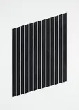 Donald Judd, Untitled, set of two prints, 1978-1979, black aquatint on paper