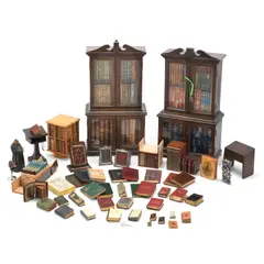Miniature Books - David Bryce, A fine and extensive collection of miniature books, mostly published by David Bryce & Son of Glasgow, with one exception all in original publisher's bindings