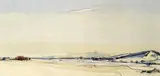 Angus, Winter by James F T Morrison Rsa Rsw Lld, oil on card, sold Nov 2021