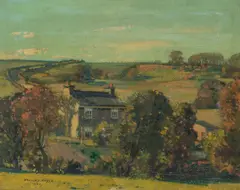 Stanley Royle, Lords Seat, Redmires, Sheffield, oil on canvas