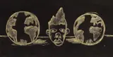 Walter Dahn, Nachbar der Welt, 1984, Acryl auf Leinwand