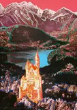 Neuschwanstein by Andy Warhol, 1987, Farbserigraphie auf leichtem Karton, sold Dec 2017