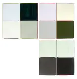 Imi Knoebel, ONE TIL / O.T. II / NETILO. 2003/2009 bzw, 2004, 3-teilig: jeweils Acryl auf Kunststofffolie