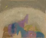 Cavallini by Zoran Mušič, 1966, Öl auf Leinwand, sold Dec 2017