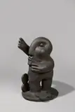 Horst Antes, Figur, 1965, Bronze mit schwarzer Patina