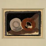 Georges Braque, Carte de Voeux Pour M. Aime Maeght, 1962, Lithograph