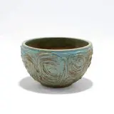 Victoria Littlejohn, Textured ceramic planter, Executed c. 1965