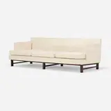 Edward Wormley, sofa, c. 1950, walnut, upholstery