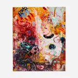 Peter Dean, The Astronaut in New York, 1989, oil on canvas