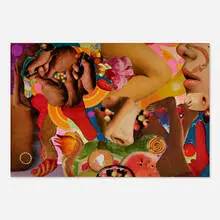 Juliette Gordon, Untitled, c. 1973, collage on board