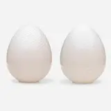 Murano, egg lamps, pair