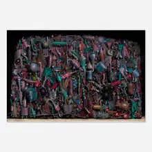 Jerry McLaughlin, Untitled, 1985, oil on panel