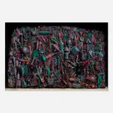 Jerry McLaughlin, Untitled, 1985, oil on panel
