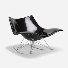 Thomas Pedersen, Stingray chair, model 3500, 2002, polypropylene, chrome-plated steel