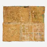Charles Christopher Hill, Angel, 1977, mixed media, paper, fabric, canvas, newsprint