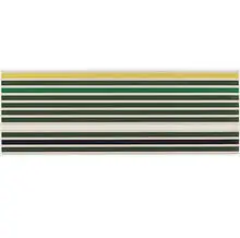 Shadow Line by Kenneth Noland, 1968, silkscreen on canvas laminated to board, sold Nov 2006